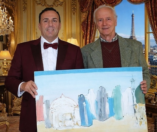 Luca Moretti da Carcare porta a Parigi la Cupola della Pace di Roberto Perotti