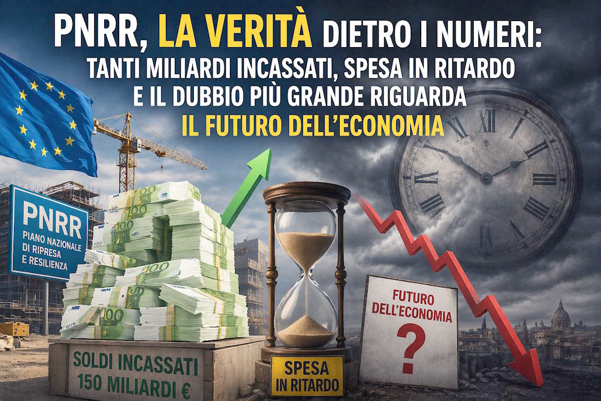 PNRR, la verità dietro i numeri: tanti miliardi incassati, spesa in ritardo e il dubbio più grande riguarda il futuro dell'economia