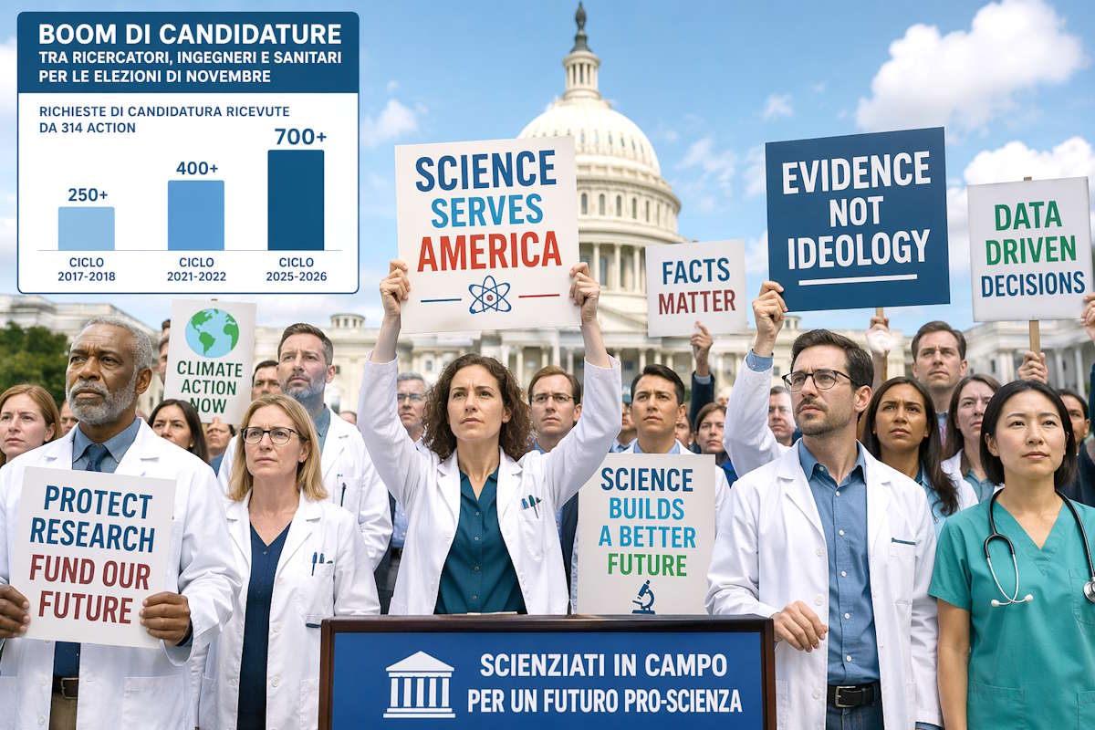 Stati Uniti, la rivincita della scienza: boom di candidature contro Trump