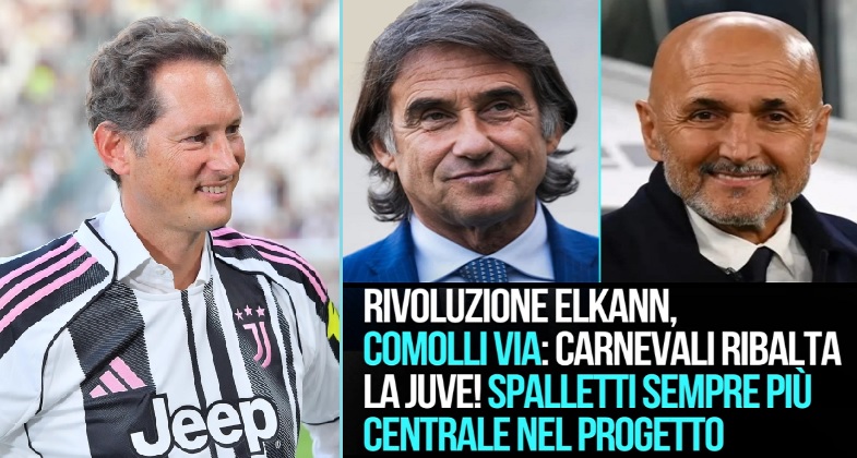 La nuova Juventus di Carnevali e Spalletti