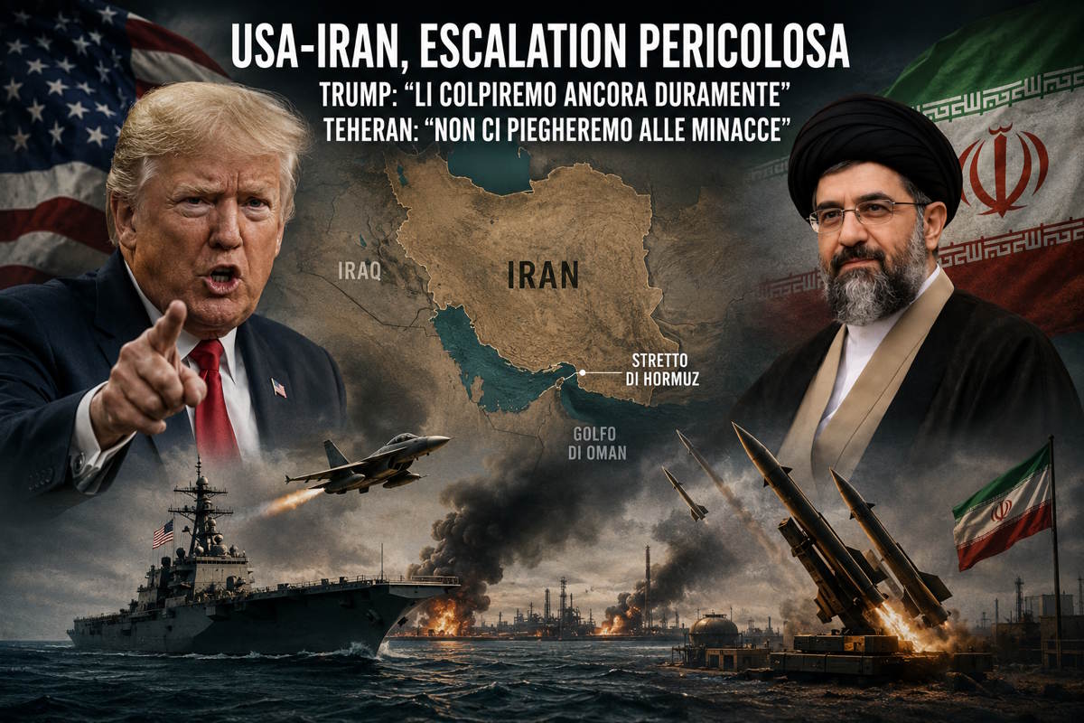 Trump minaccia nuovi attacchi all’Iran: «Li colpiremo ancora duramente». Il Medio Oriente torna sull’orlo della guerra totale