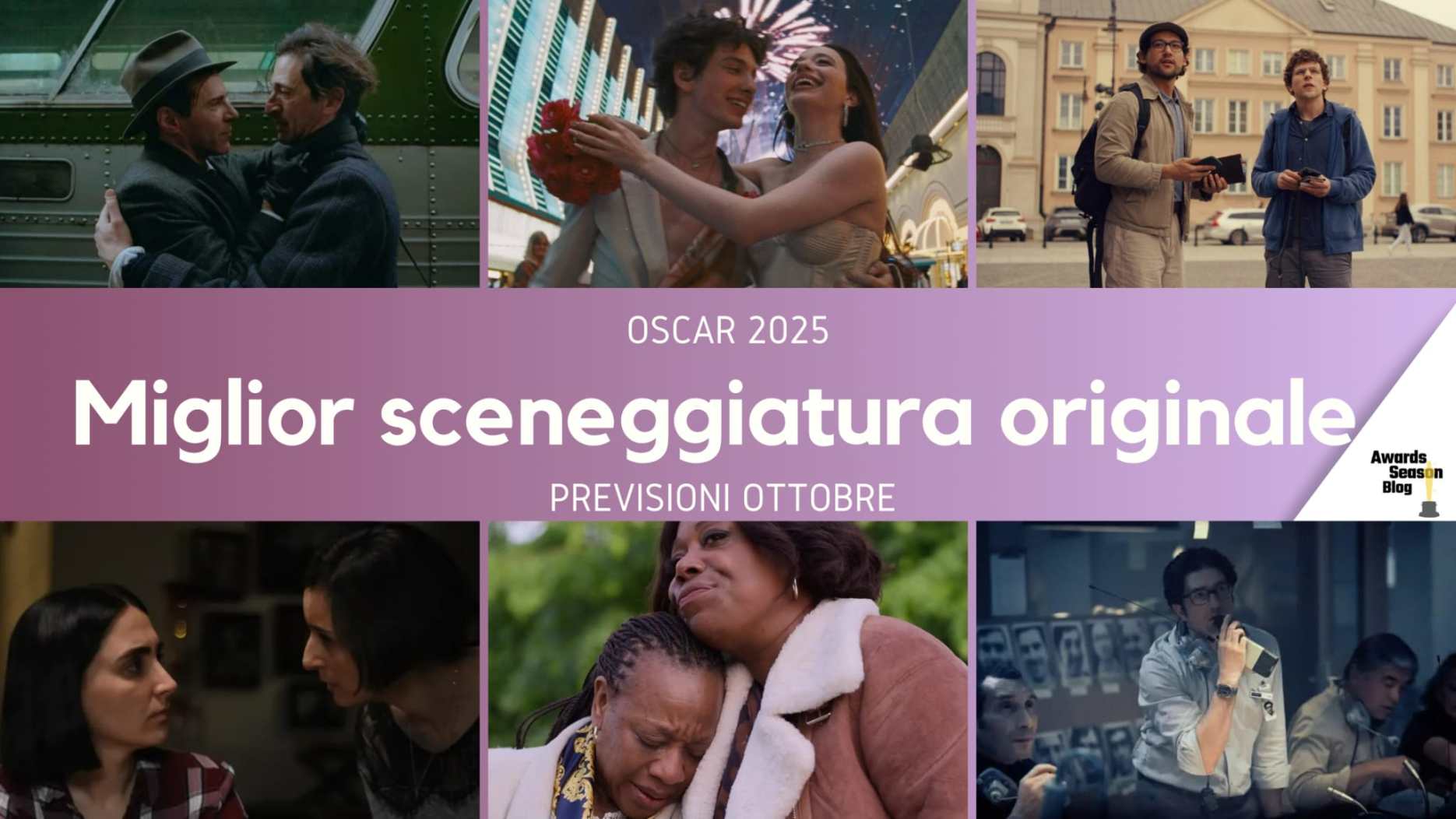Oscar 2025 Miglior sceneggiatura originale: i favoriti per la nomination da tenere d'occhio!
